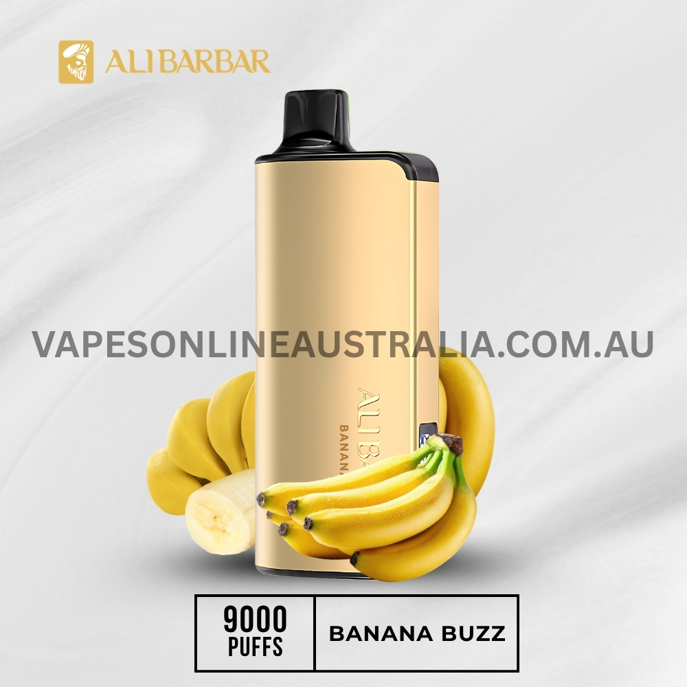 ALIBARBAR INGOT 9000 Puffs Banana Buzz ALIBARBAR INGOT 9000 Puffs Banana Buzz