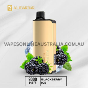 ALIBARBAR INGOT 9000 Puffs Blackberry Ice