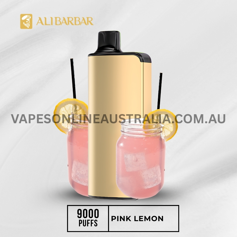 ALIBARBAR INGOT 9000 Puffs Pink Lemon ALIBARBAR INGOT 9000 Puffs Pink Lemon