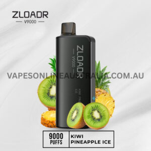 ZLOADR V9000 Kiwi Pineapple Ice