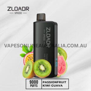 ZLOADR V9000 Passionfruit Kiwi Guava