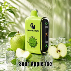 Crystal Mary Pulse 20000 Puffs Sour Apple Ice