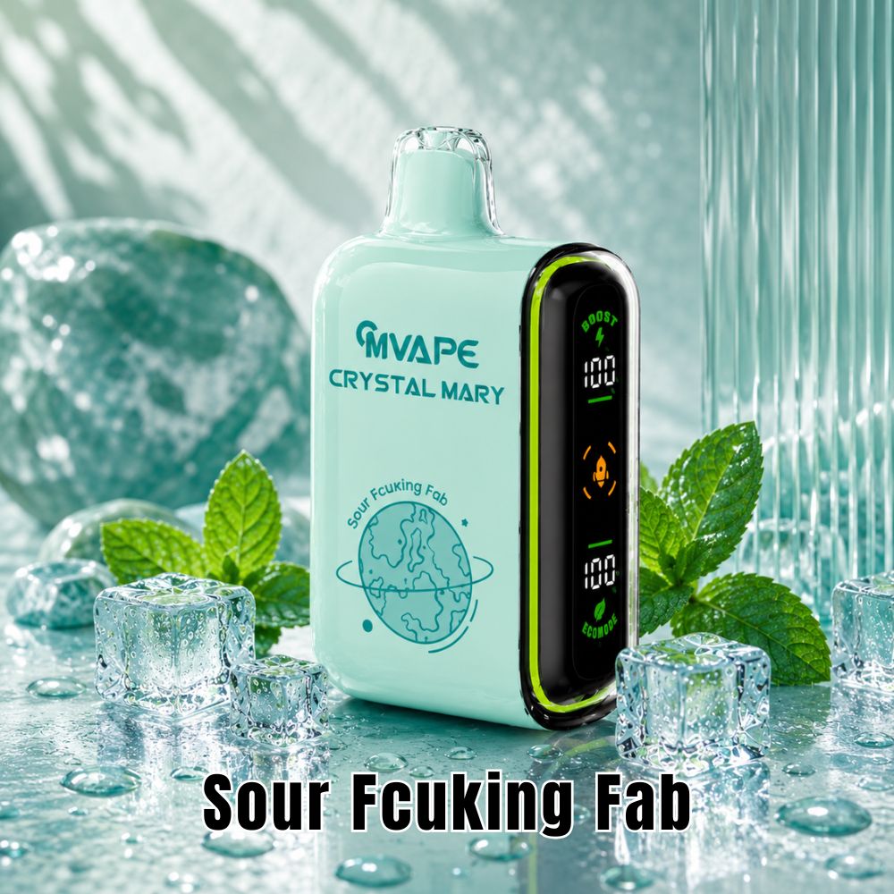 Crystal Mary Pulse 20000 Puffs Sour Fcuking Fab Crystal Mary Pulse 20000 Puffs Sour Fcuking Fab