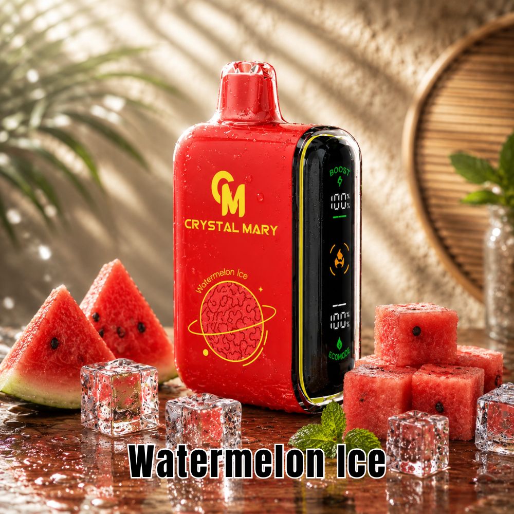Crystal Mary Pulse 20000 Puffs Watermelon Ice Crystal Mary Pulse 20000 Puffs Watermelon Ice