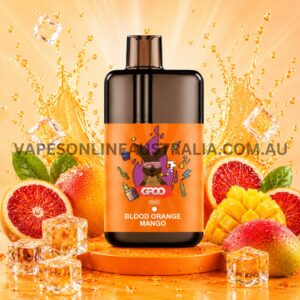 GROO Max 10000 Puffs Blood Orange Mango