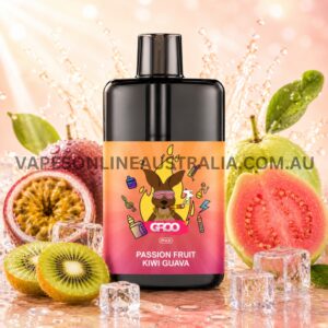 GROO Max 10000 Puffs Passionfruit Kiwi Guava