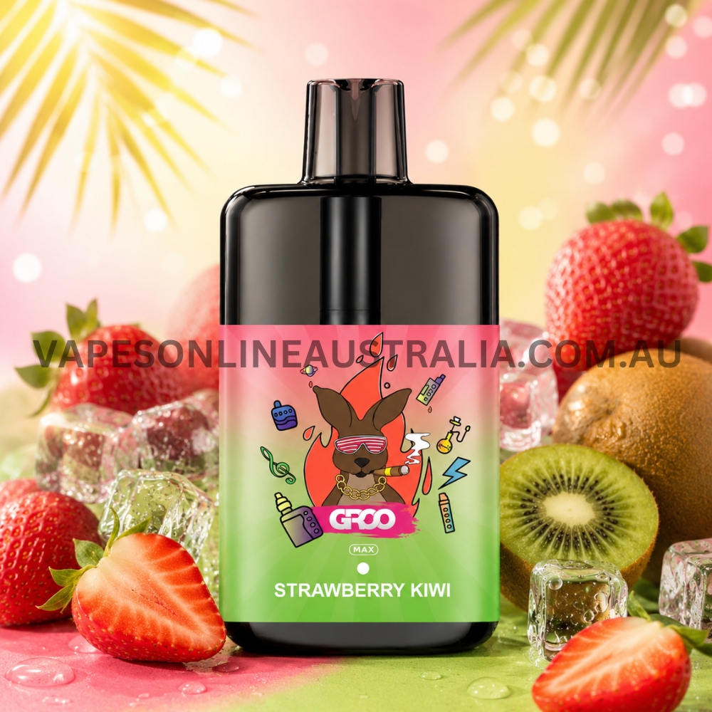 GROO Max 10000 Puffs Strawberry Kiwi GROO Max 10000 Puffs Strawberry Kiwi