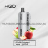 HQD Cuvie Slick Plus 12000 Puffs Double Apple