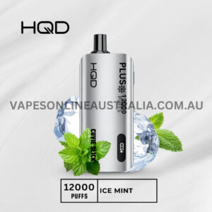 HQD Cuvie Slick Plus 12000 Puffs Ice Mint