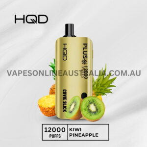 HQD Cuvie Slick Plus 12000 Puffs Kiwi Pineapple