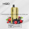 HQD Cuvie Slick Plus 12000 Puffs Mixed Berry