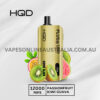 HQD Cuvie Slick Plus 12000 Puffs Passionfruit Kiwi Guava