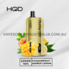 HQD Cuvie Slick Plus 12000 Puffs Passionfruit Mango Lemon