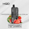 HQD Cuvie Slick Plus 12000 Puffs Strawberry Watermelon