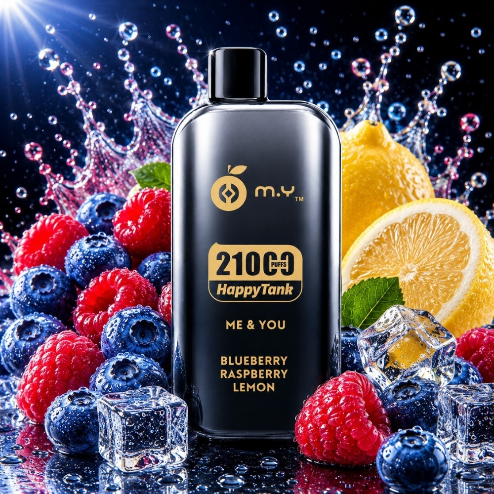 HappyTank 21000 Puffs Blueberry Raspberry Lemon HappyTank 21000 Puffs Blueberry Raspberry Lemon