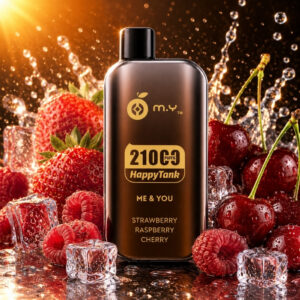 HappyTank 21000 Puffs Strawberry Raspberry Cherry