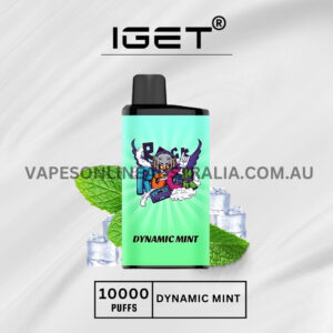 IGET Bar Pro 10000 Puffs Dynamic Mint