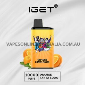 IGET Bar Pro 10000 Puffs Orange Fanta Soda