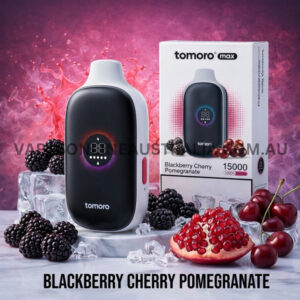 TOMORO 15000 Max Puffs Blackberry Cherry Pomegranate