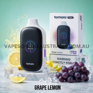 TOMORO 15000 Max Puffs Grape Lemon