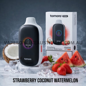 TOMORO 15000 Max Puffs Strawberry Coconut Watermleon