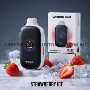 TOMORO 15000 Max Puffs Strawberry Ice
