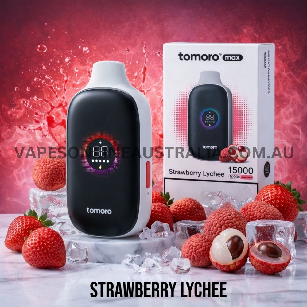 TOMORO 15000 Max Puffs Strawberry Lychee TOMORO 15000 Max Puffs Strawberry Lychee